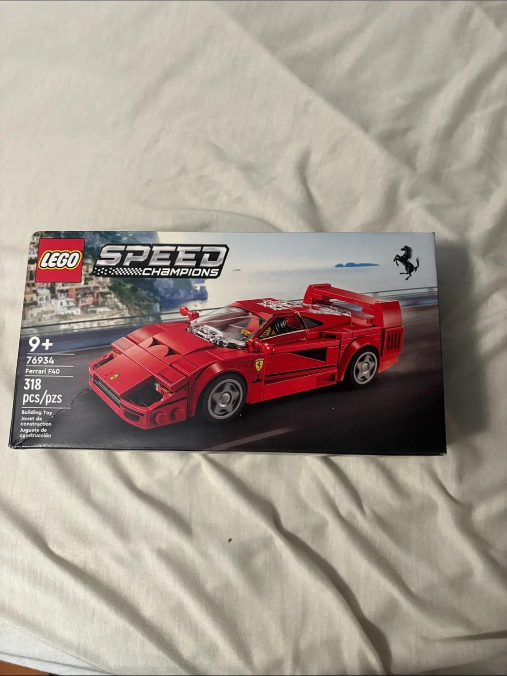 Red Ferrari f40 Lego